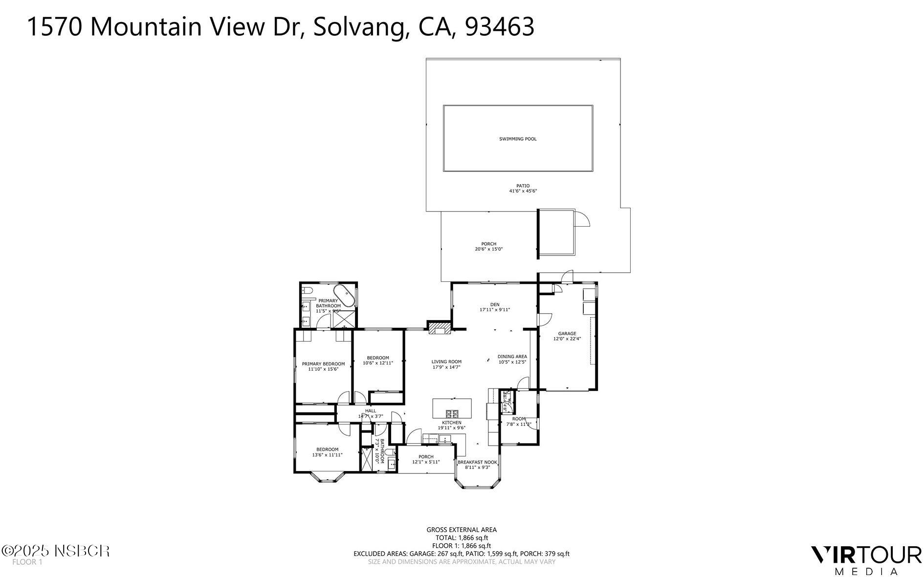 Solvang, California 93463, United States, 3 Bedrooms Bedrooms, ,3 BathroomsBathrooms,Residential,Active,171345