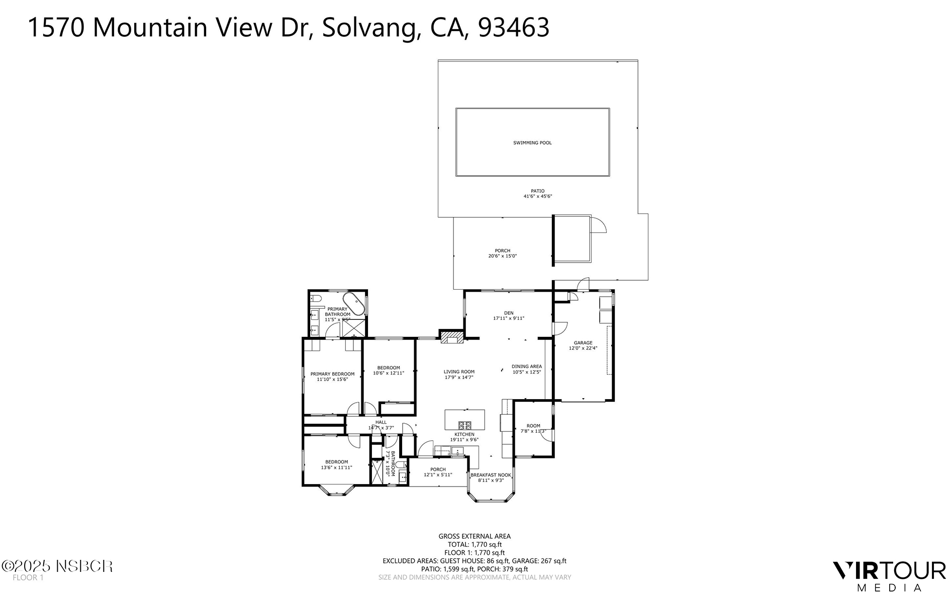 Solvang, California 93463, United States, 3 Bedrooms Bedrooms, ,3 BathroomsBathrooms,Residential,Active,171345