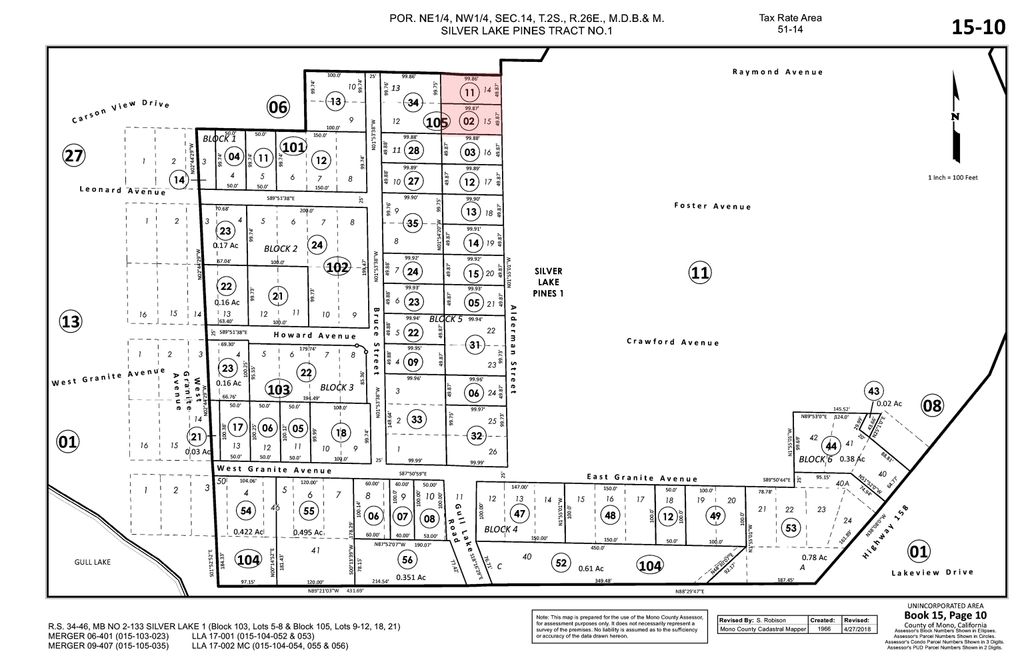 Photo of 76 Alderman Street #14&amp;15, June Lake, CA 94529 (MLS # 250574)