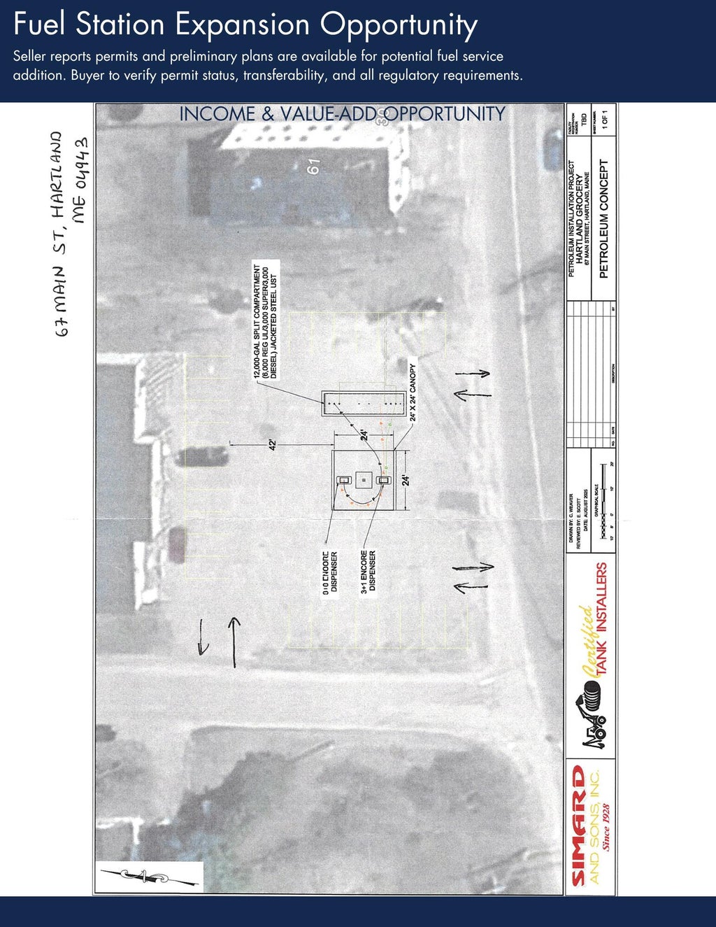 Photo of 67 Main Street, Hartland, ME 04943 (MLS # 1685167)