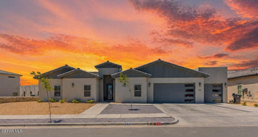 Photo of 243 EMERALD STONE Lane, Horizon City, TX 79928 (MLS # 943001)