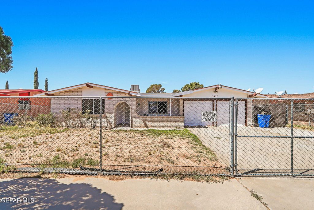 Photo of 3457 Guthrie Street, El Paso, TX 79935 (MLS # 941947)