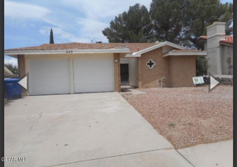 649 MARY STUART Drive El Paso TX 79912