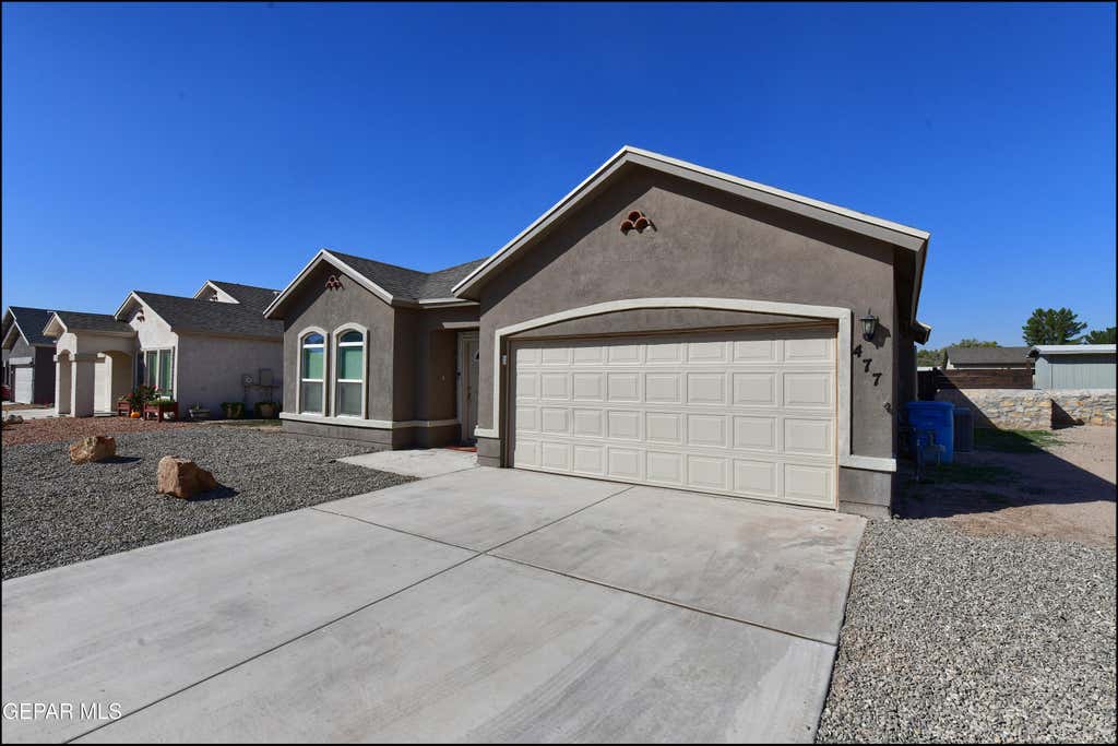 Photo of 477 DESERTS Drive, Socorro, TX 79927 (MLS # 944518)