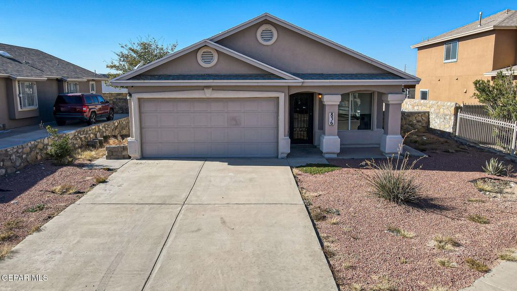 Photo of 836 Desert Cactus Drive, Horizon City, TX 79928 (MLS # 934288)