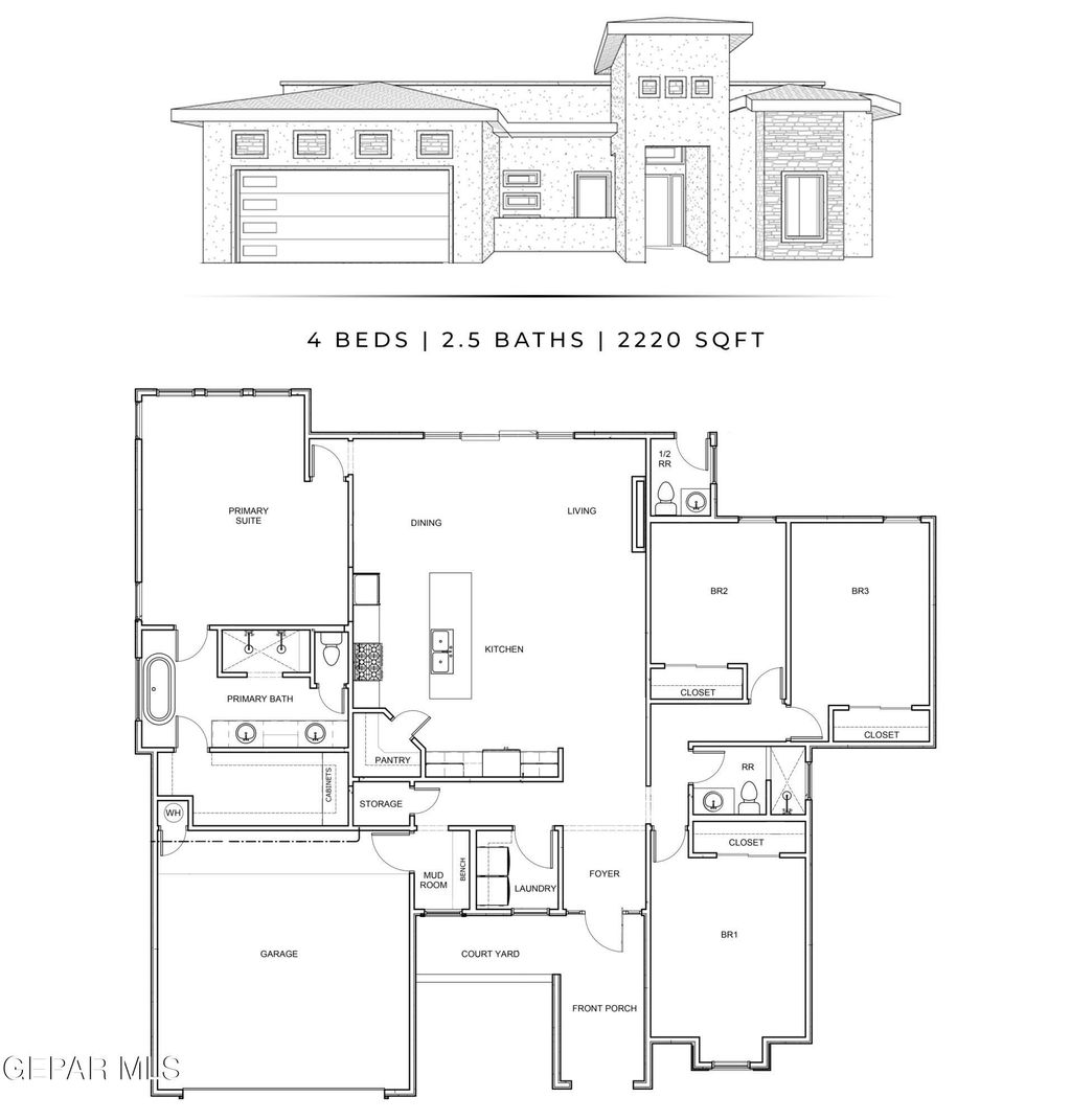 Photo of 13312 Emerald Wind Court, Horizon City, TX 79928 (MLS # 932678)