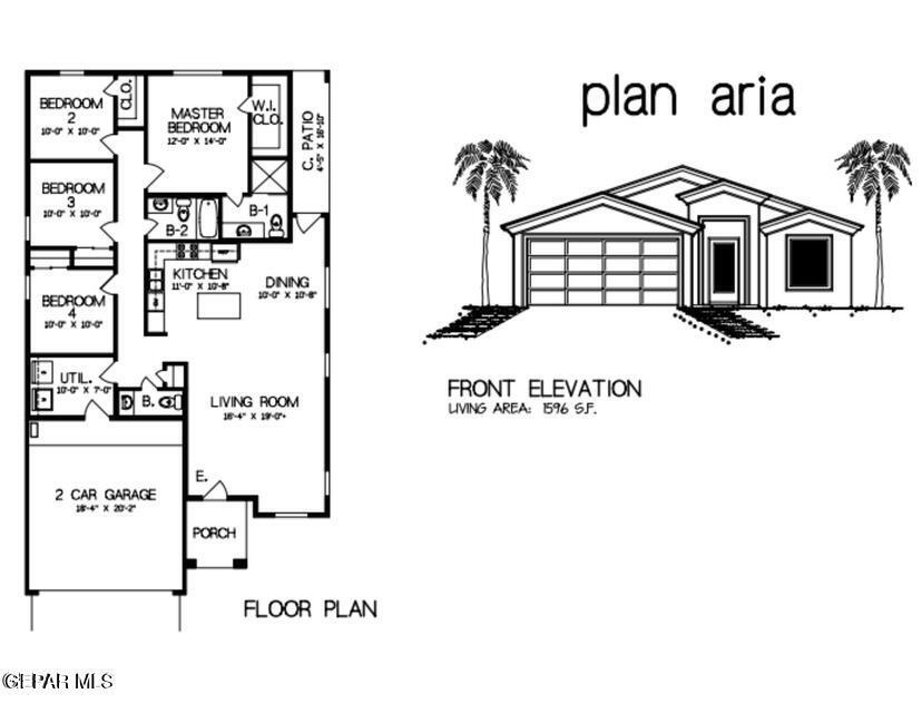 Photo of 3821 Perspective Street, El Paso, TX 79938 (MLS # 944150)