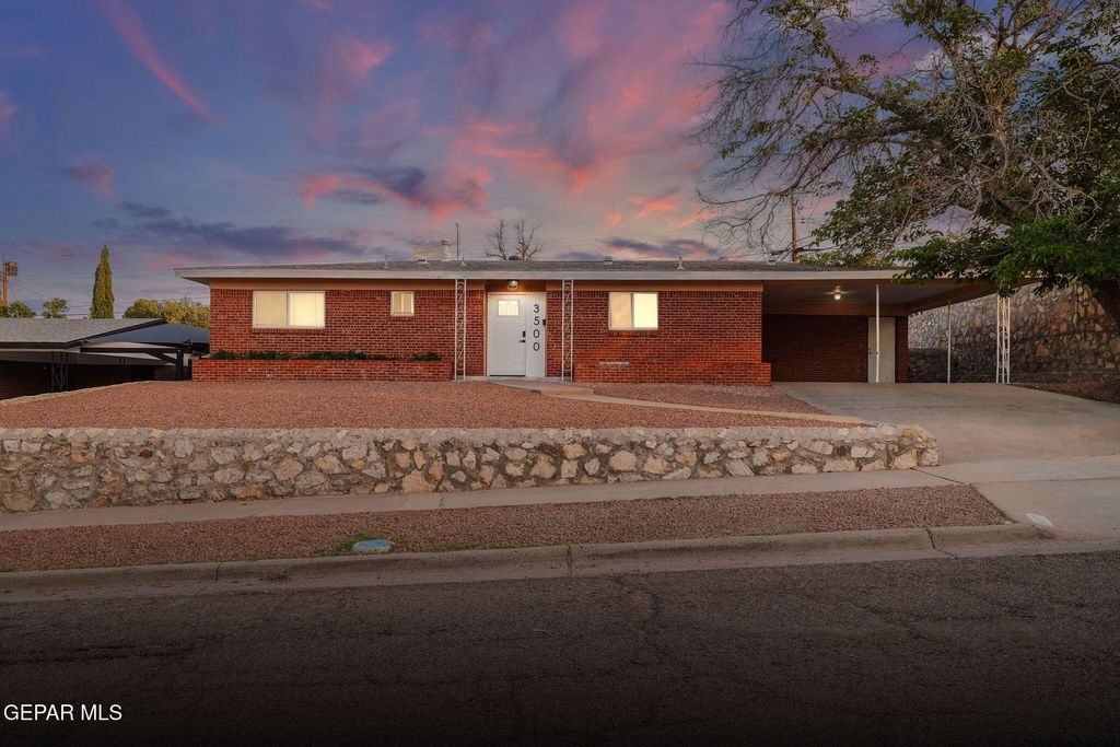 Photo of 3500 ZIRCON Drive, El Paso, TX 79904 (MLS # 945708)