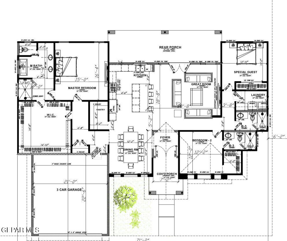 Photo of 451 PERLA BONITA Road, Clint, TX 79836 (MLS # 952870)