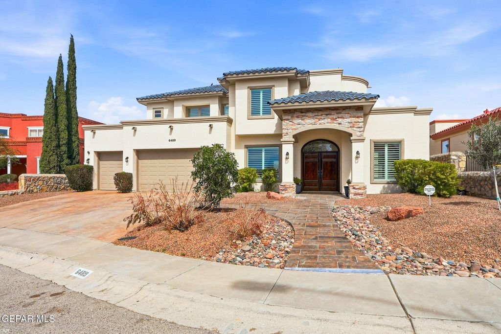 Photo of 6489 CALLE PLACIDO Drive, El Paso, TX 79912 (MLS # 939000)