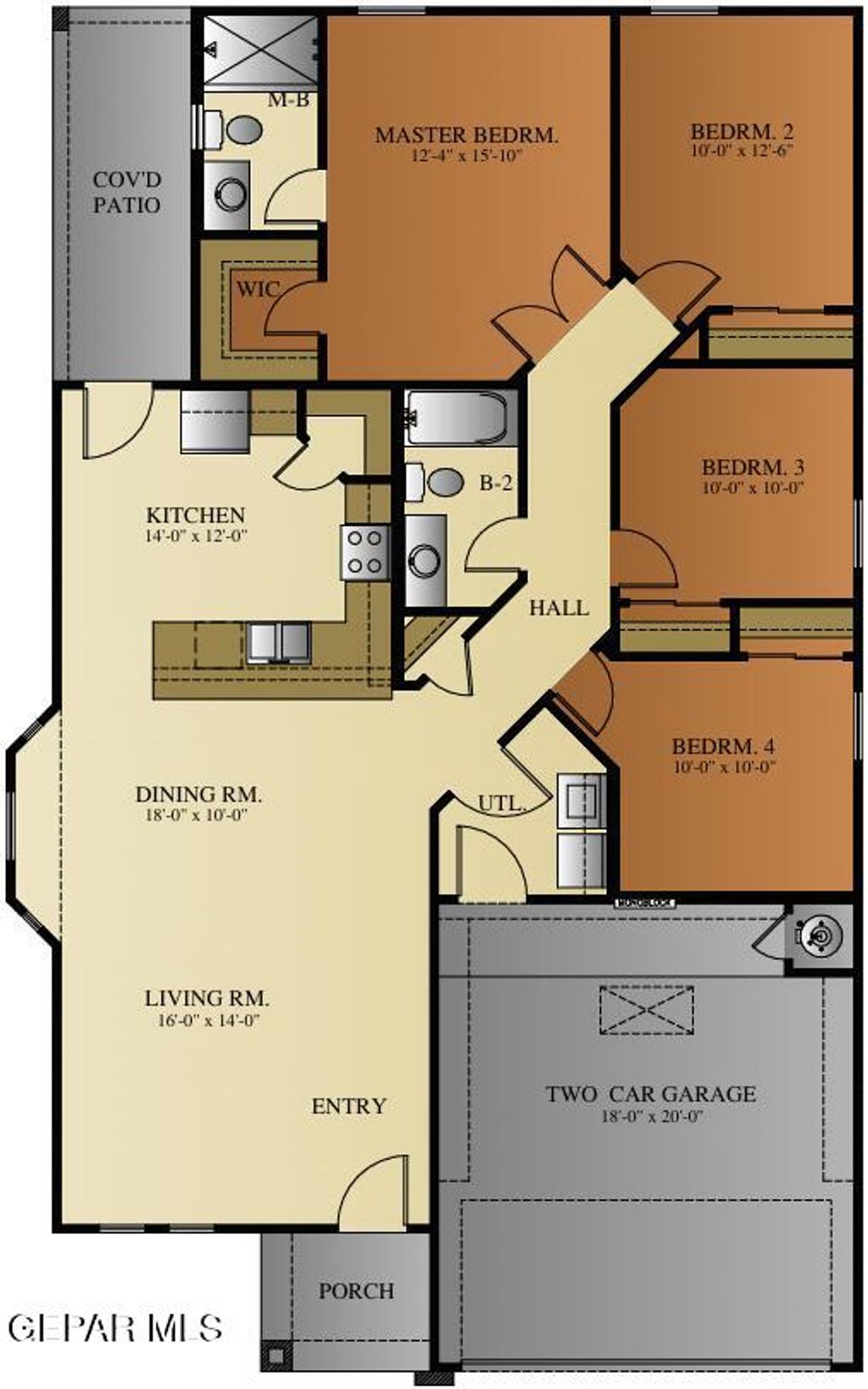 Photo of 3804 COURSE Street, El Paso, TX 79938 (MLS # 939476)