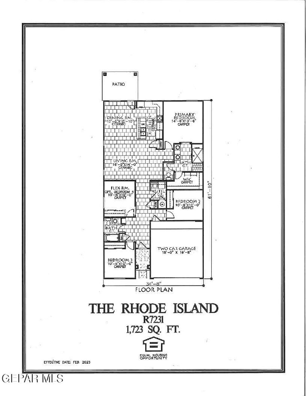 Photo of 15252 Expectation Avenue, El Paso, TX 79938 (MLS # 940024)