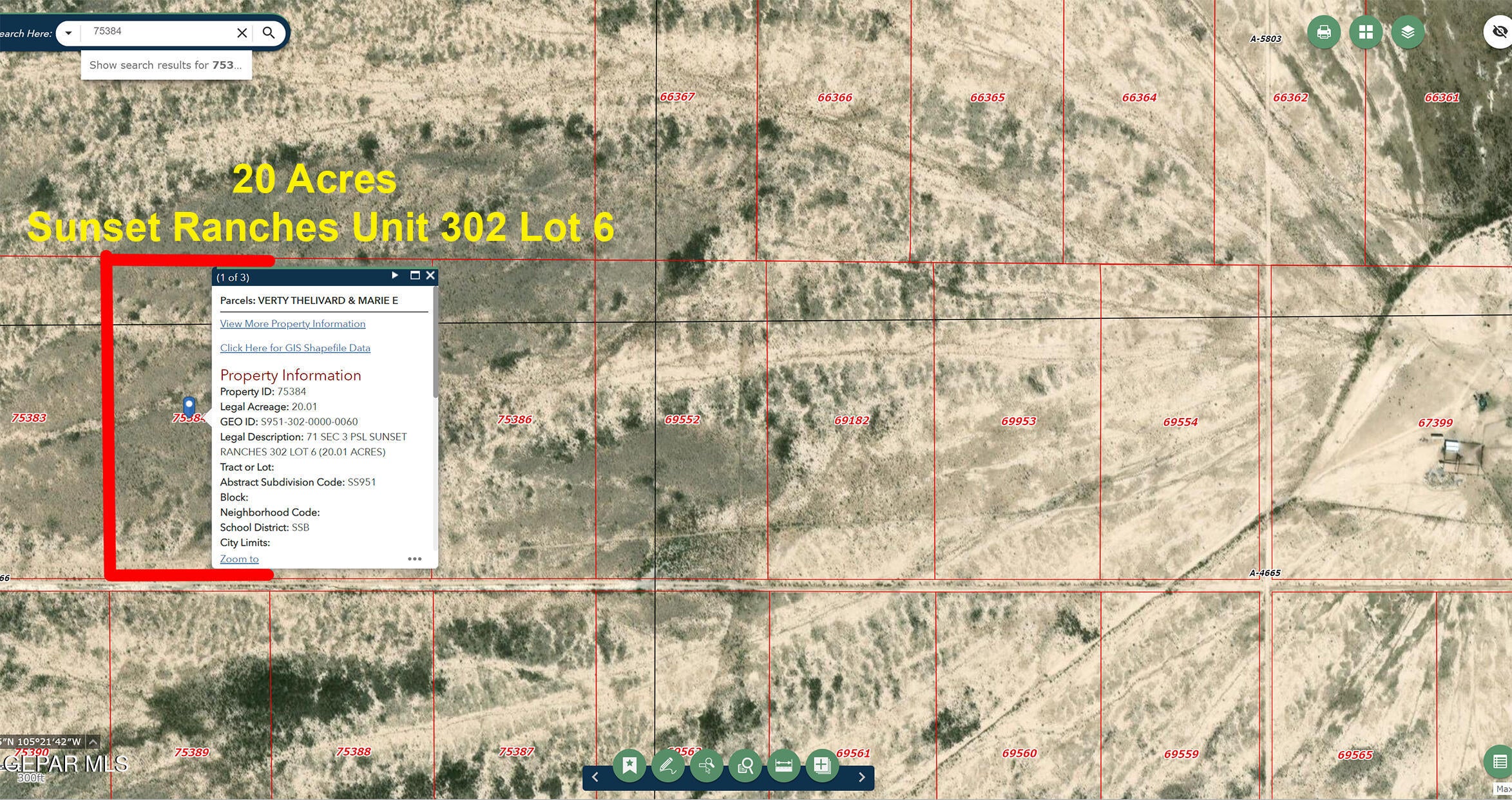 20 Acres Sunset Ranches