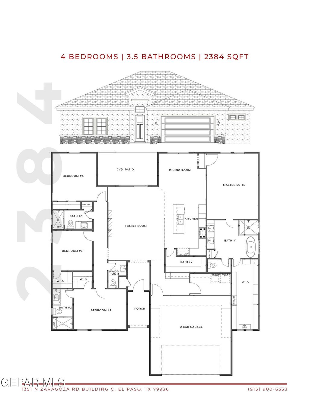 Photo of 13216 Nacho Alvarado Drive, El Paso, TX 79927 (MLS # 939190)