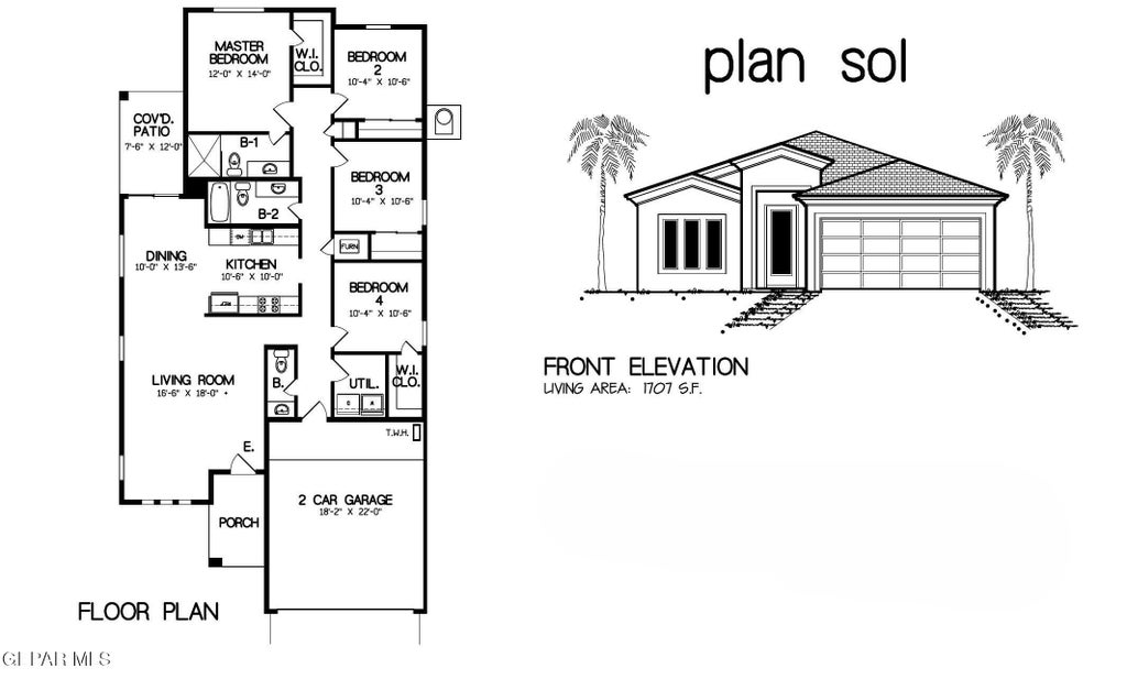 Photo of 11812 Jenwood Place, El Paso, TX 79934 (MLS # 947637)