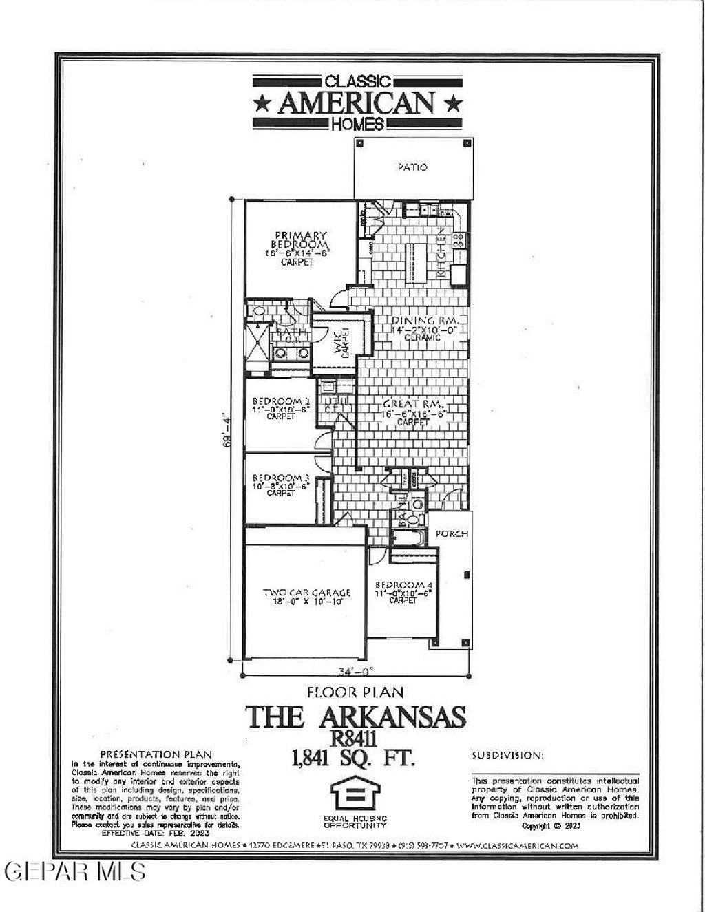 Photo of 15244 Expectation Avenue, El Paso, TX 79938 (MLS # 941362)