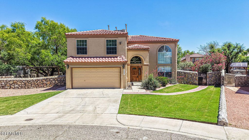 Photo of 504 SAND BAR Court, El Paso, TX 79922 (MLS # 943664)