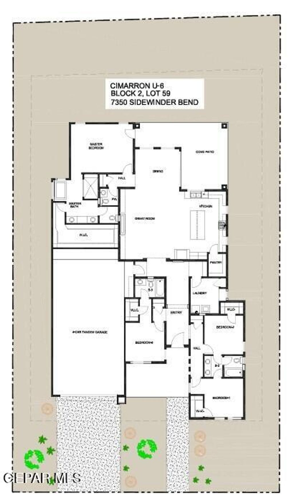 Photo of 7338 SIDEWINDER BEND Drive, El Paso, TX 79911 (MLS # 934963)