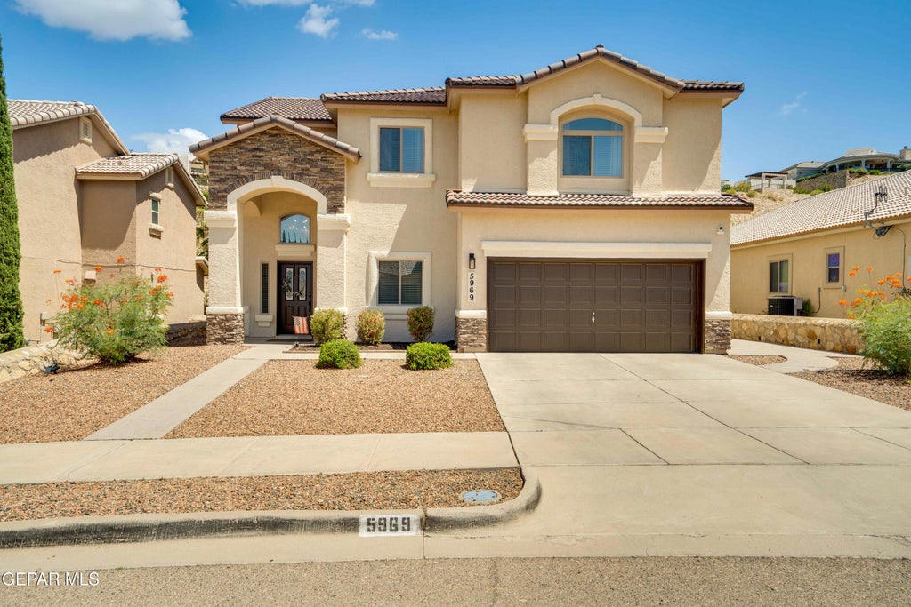 Photo of 5969 Los Pueblos Drive, El Paso, TX 79912 (MLS # 948322)