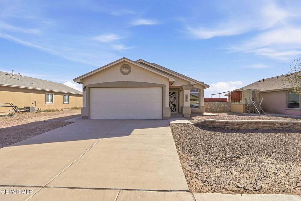 Photo of 224 Flor Eucharis Drive, Socorro, TX 79927 (MLS # 940943)