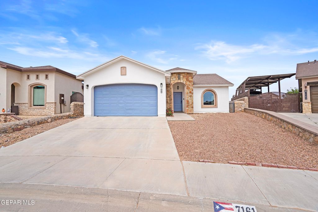 Photo of 7161 N SKIES LN, El Paso, TX 79934 (MLS # 943352)