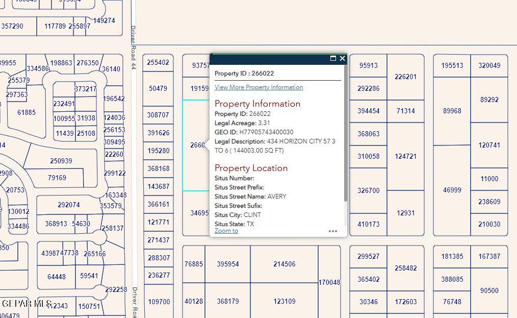 PN-266022 434 Horizon City #57 3-6