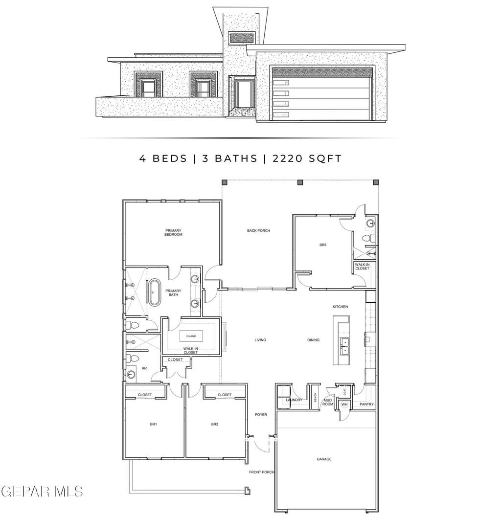 Photo of 13308 Emerald Wind Court, Horizon City, TX 79928 (MLS # 931586)