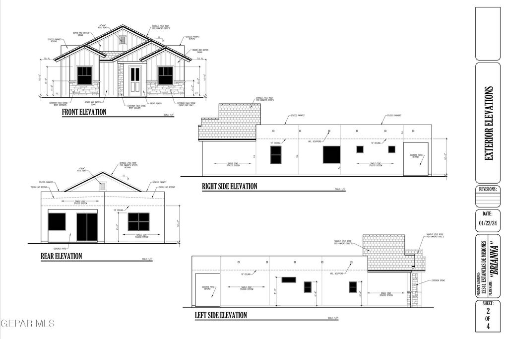 Photo of 13345 Estancias De Missiones Street, San Elizario, TX 79849 (MLS # 931755)