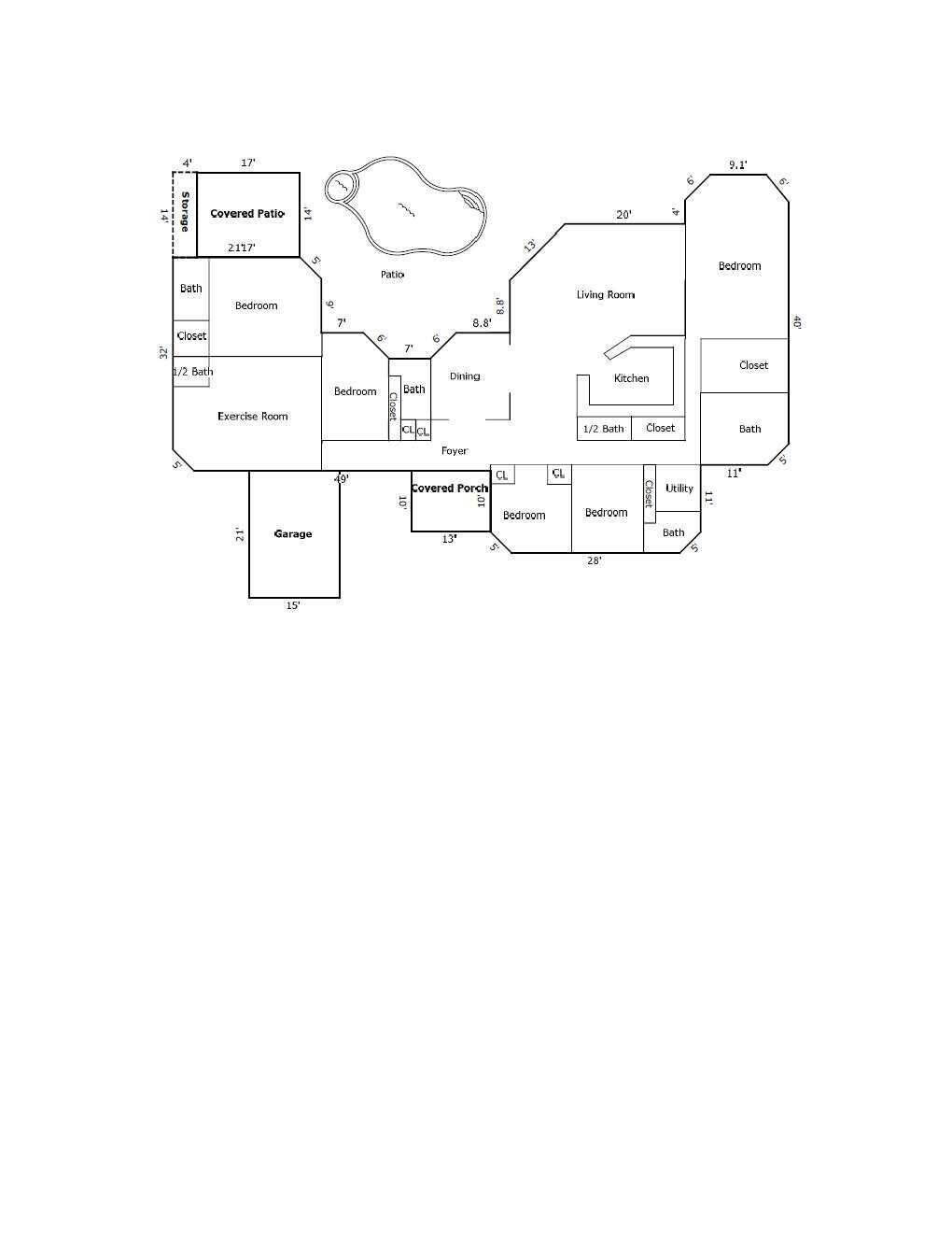 Summerland, Florida 33042, United States, 5 Bedrooms Bedrooms, ,5 BathroomsBathrooms,Residential,Active,42620
