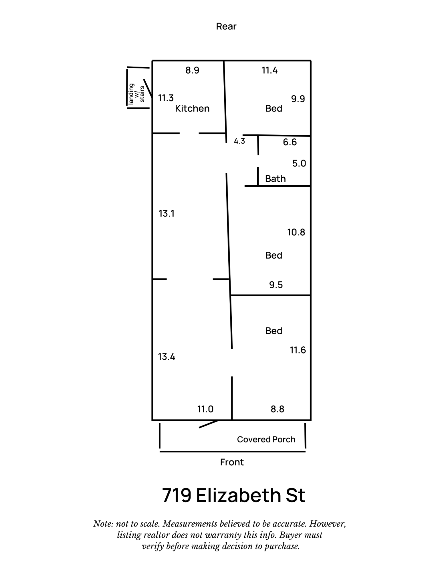 Key West, Florida 33040, United States, 3 Bedrooms Bedrooms, ,1 BathroomBathrooms,Residential,Active,101729