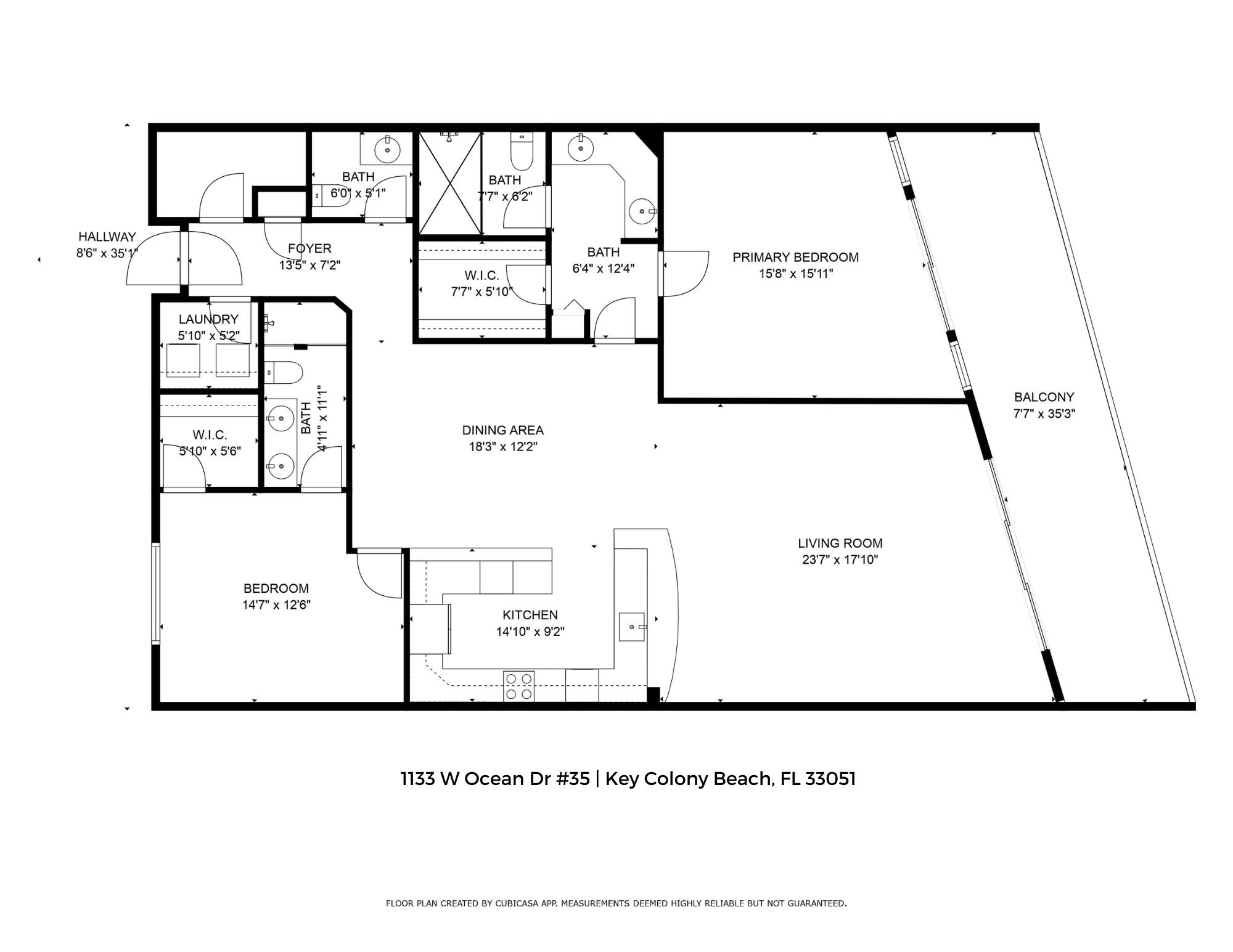 Key Colony, Florida 33051, United States, 2 Bedrooms Bedrooms, ,3 BathroomsBathrooms,Residential,Active,20151
