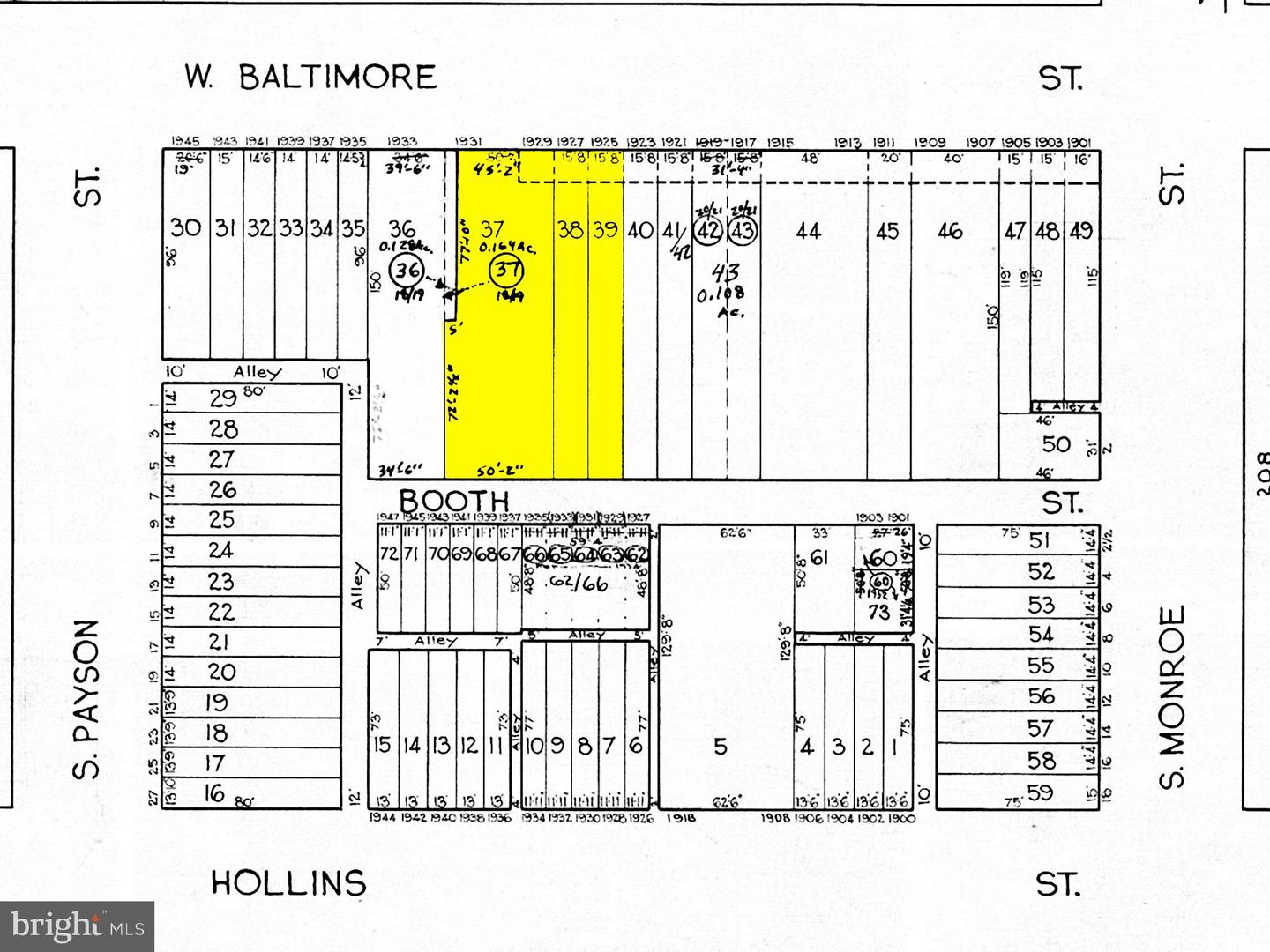 Photo 3 of 3 of 1927 W Baltimore St land