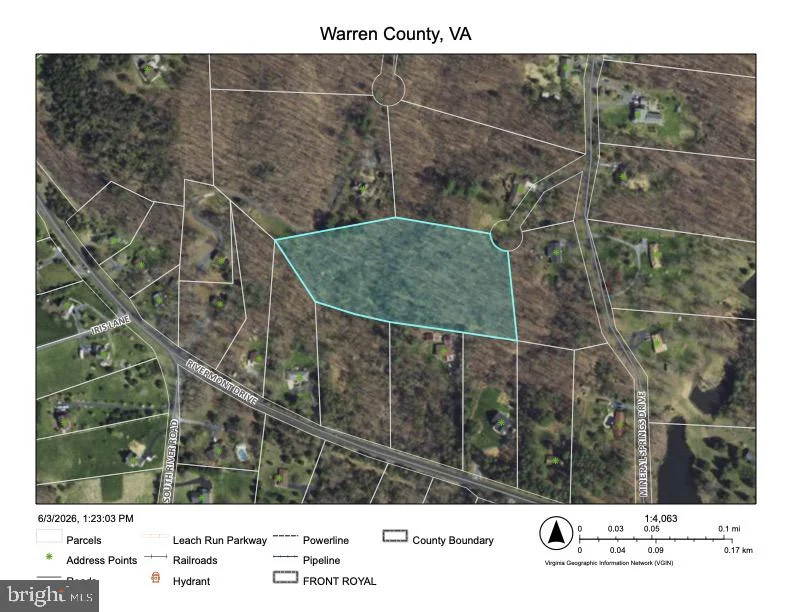 Lot 14 Mineral Springs Drive Unit EASEMENT