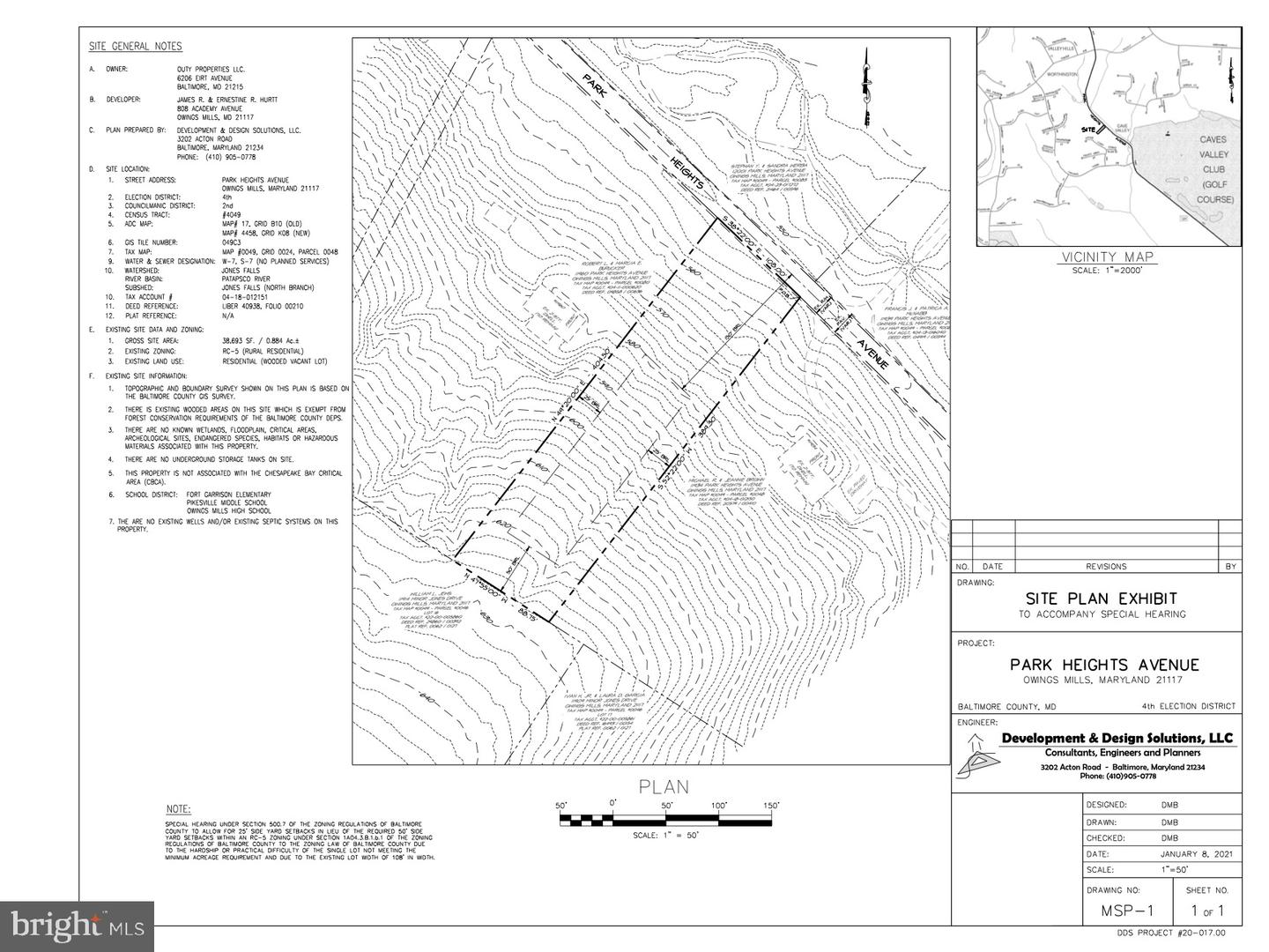 Photo 2 of 13 of Park Heights Ave land