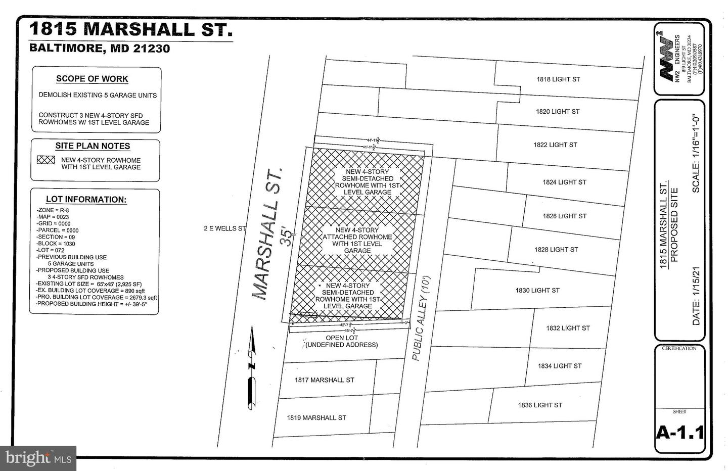 Photo 2 of 4 of 1815 Marshall St land