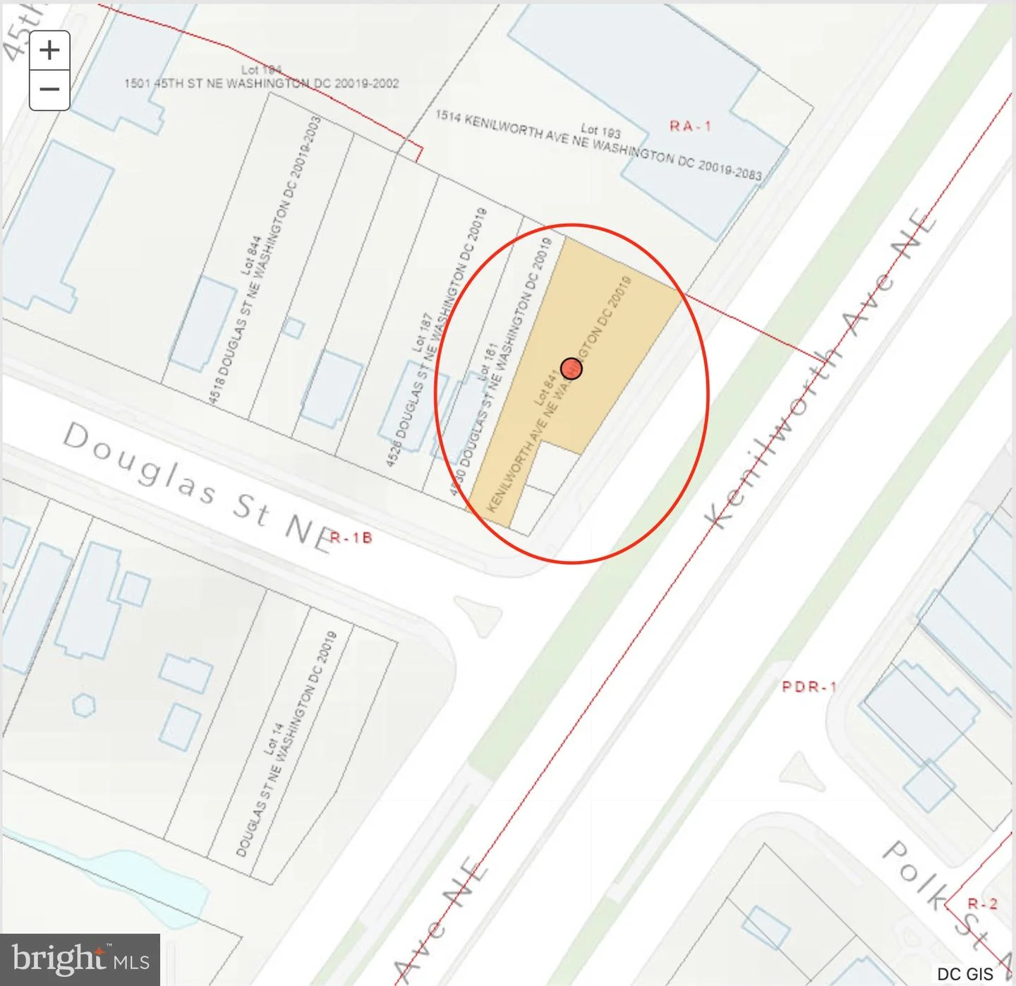 Vacant Lot 0841 Kenilworth Avenue NE