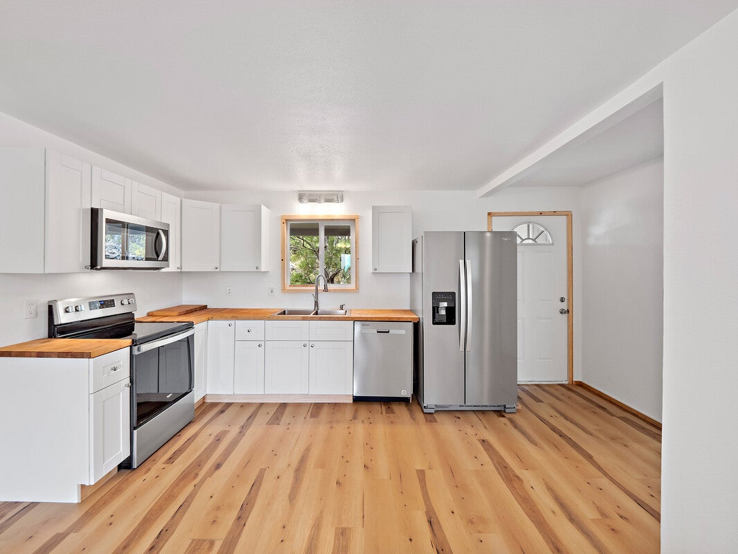 Kitchen Fully Open from Living Dining Area