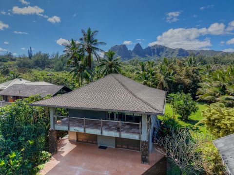 Tiny photo for 4735 Aliomanu Rd #A, Anahola, HI 96703 (MLS # 728968)
