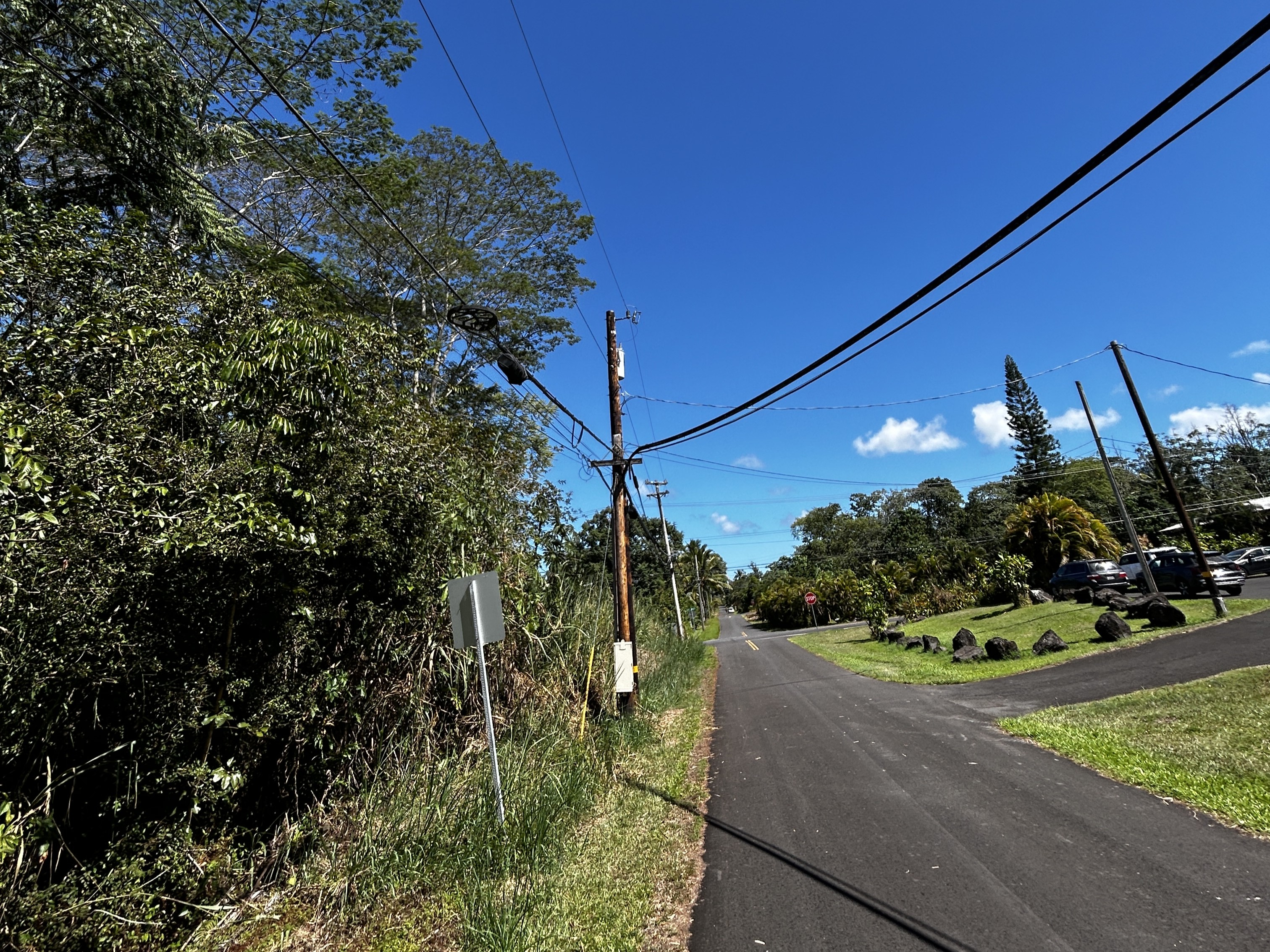 On Moana looking toward Puni Makai Loop N. Head start preschool facility on the right.