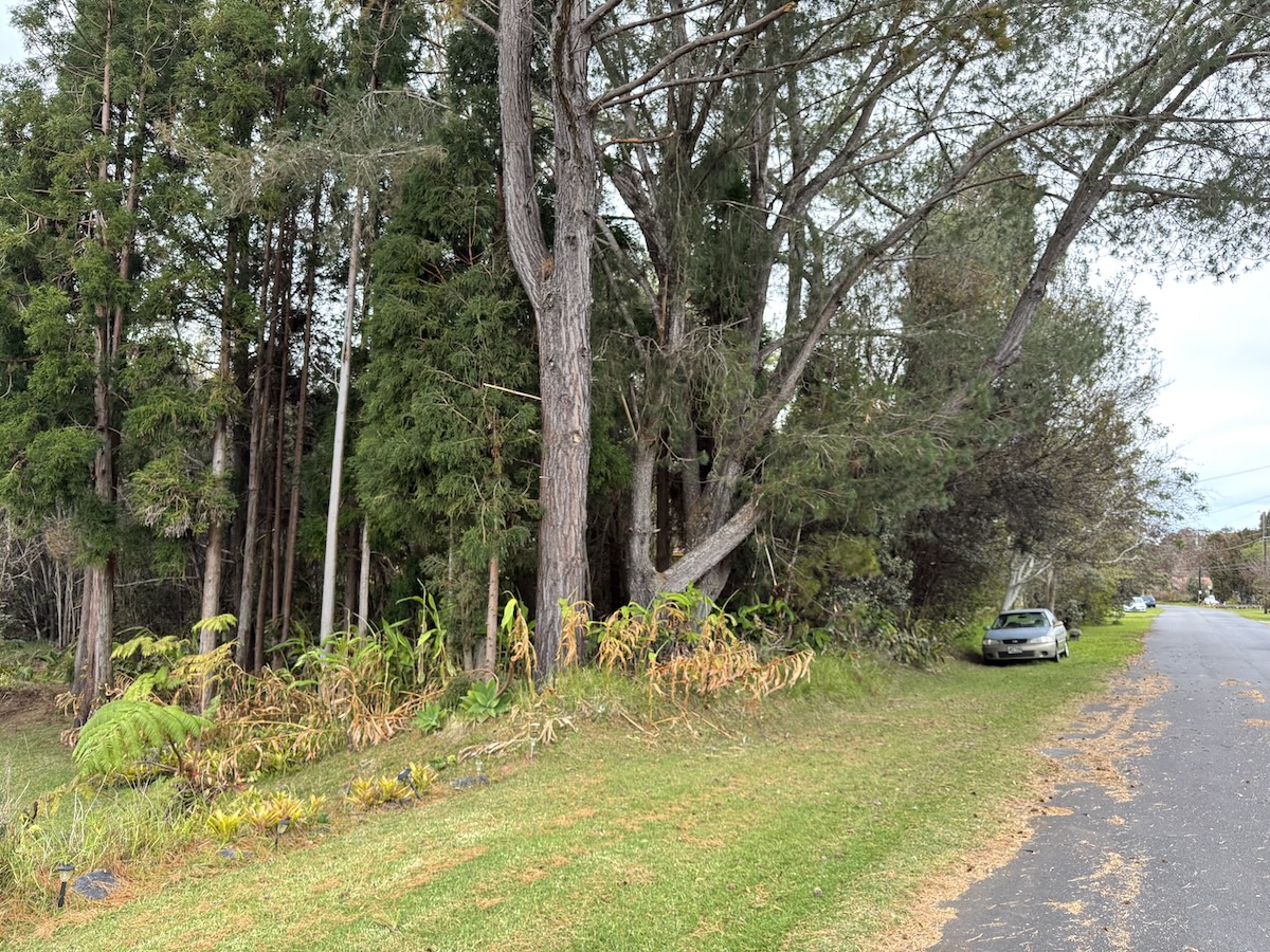 Lot is located on the left.