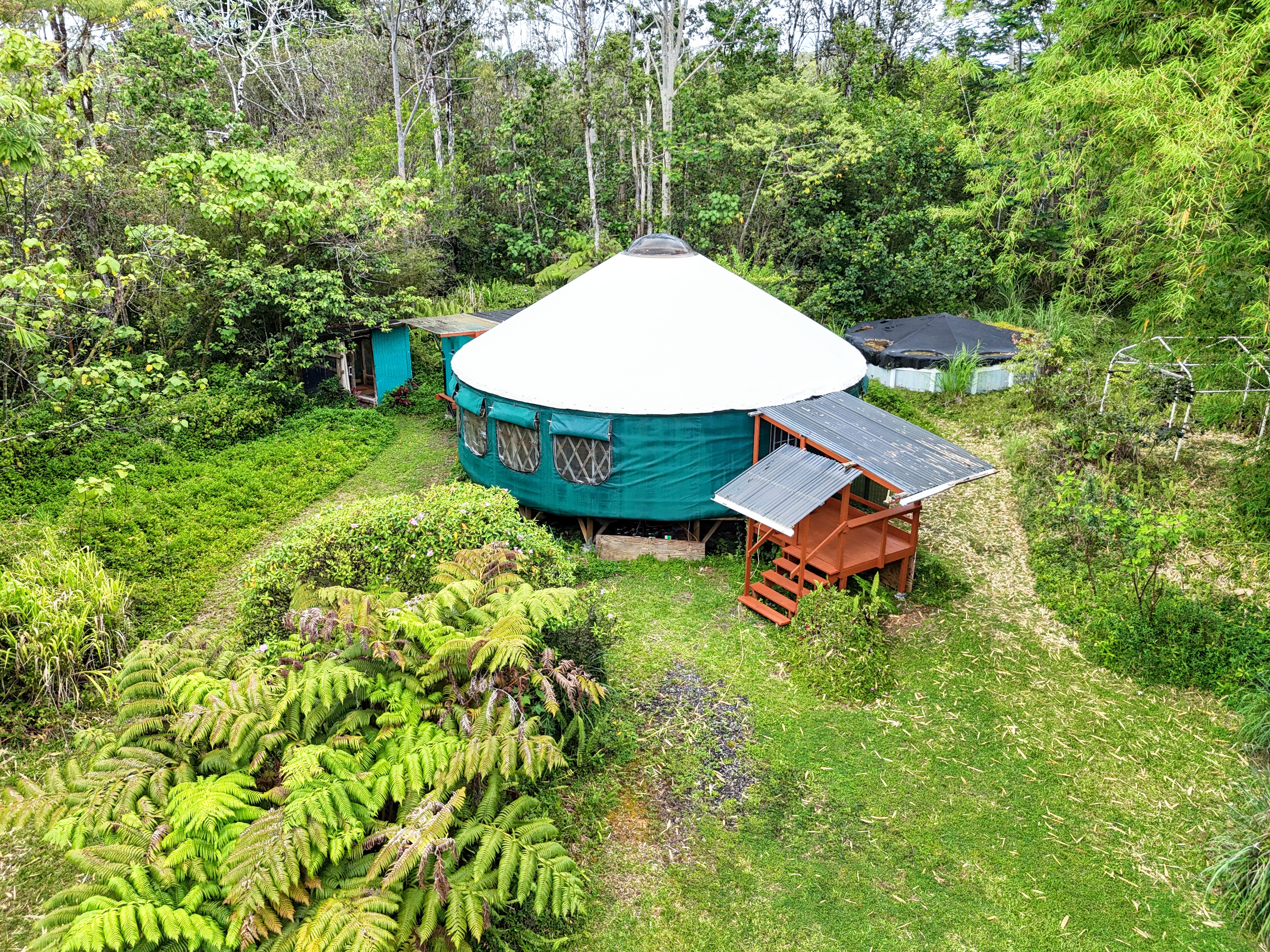 Aerial - Yurt