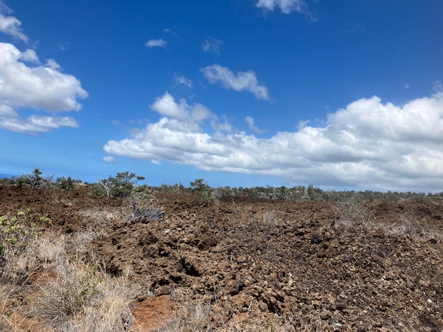 Looking across front of parcel.