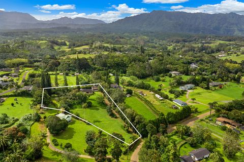 Tiny photo for 597 Puuopae Rd, Kapaa, HI 96746 (MLS # 728328)