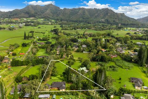 Tiny photo for 597 Puuopae Rd, Kapaa, HI 96746 (MLS # 728328)