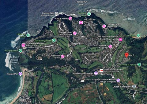 Tiny photo for 4100 Queen Emma's Dr #8, Princeville, HI 96722 (MLS # 727151)