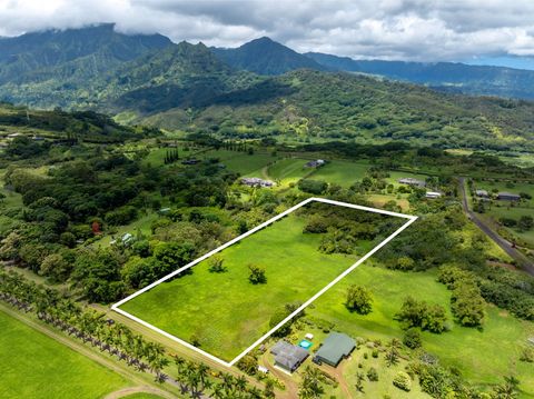 Tiny photo for 3791 Ahonui Pl, Princeville, HI 96722 (MLS # 721933)