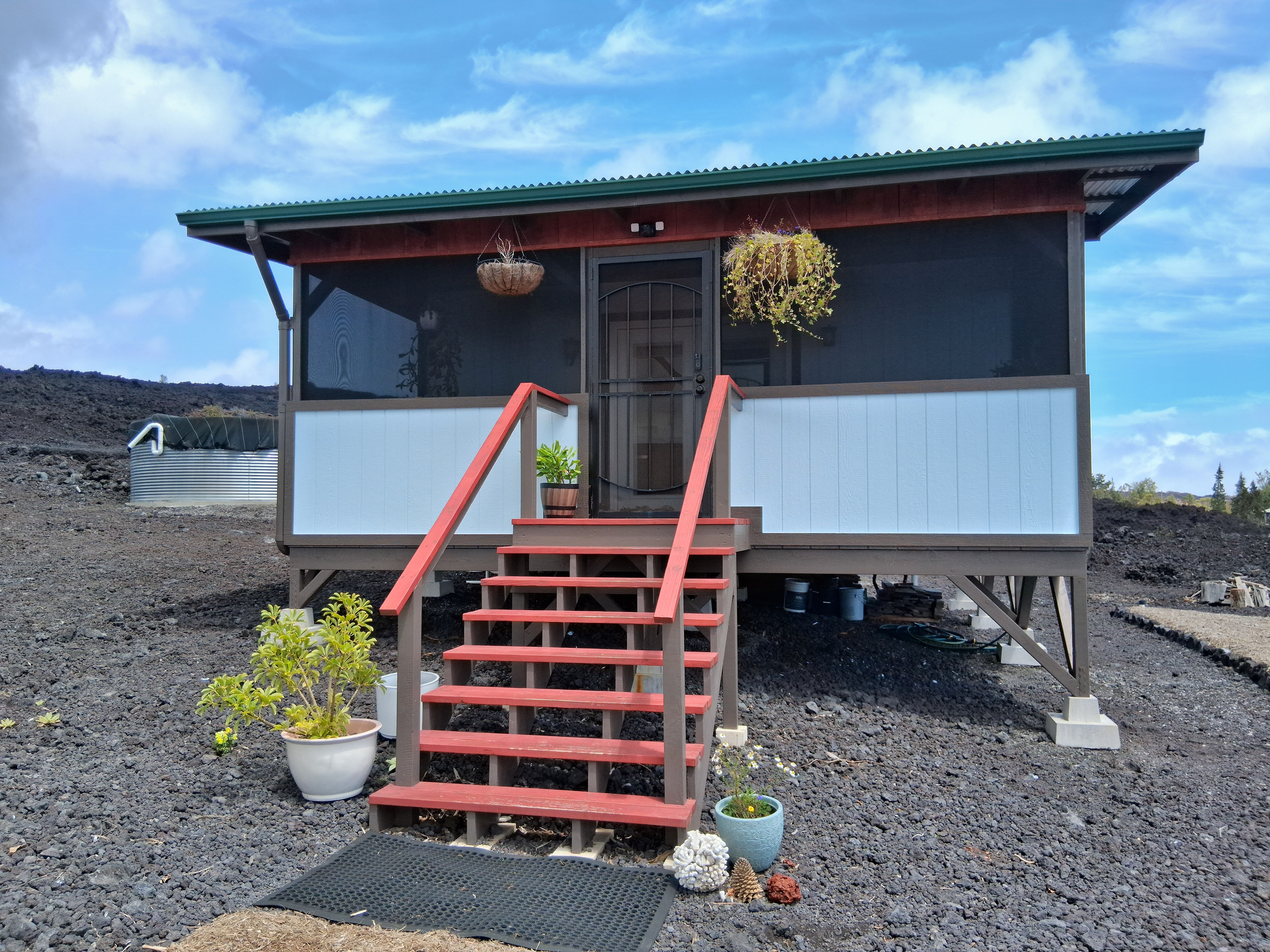 Very well built off grid home