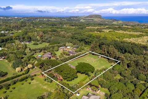 Tiny photo for 4691 Wailapa Rd, Kilauea, HI 96754 (MLS # 726347)