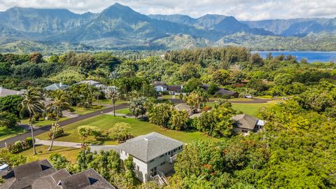Tiny photo for 4204 Kekuanaoa Ln, Princeville, HI 96722 (MLS # 723359)