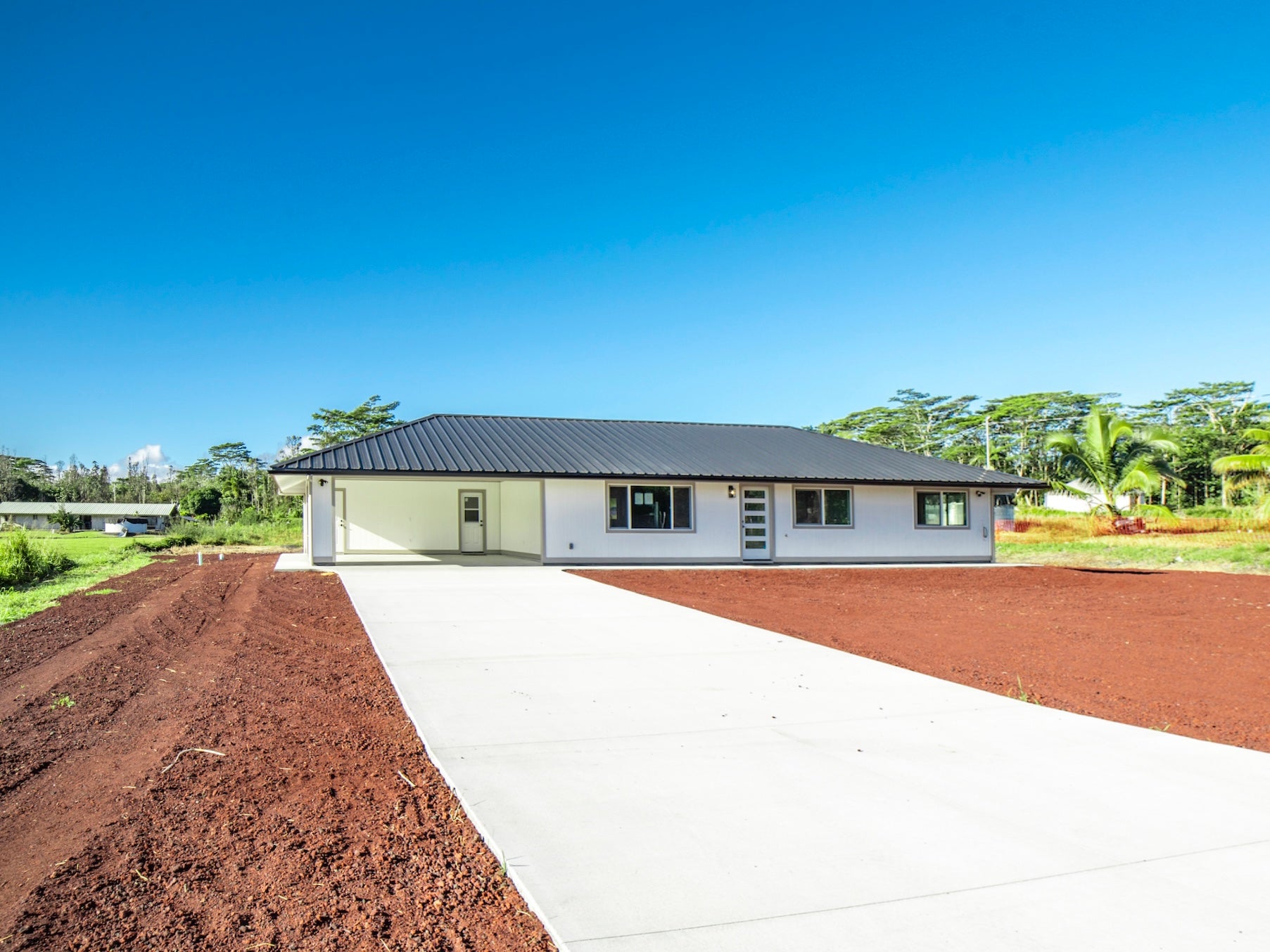 Clean lines. Blank canvas for curb appeal